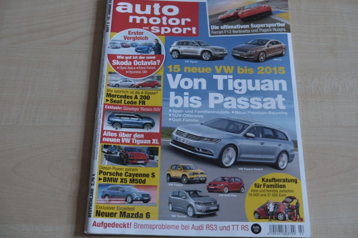 Deckblatt Auto Motor und Sport (02/2013)